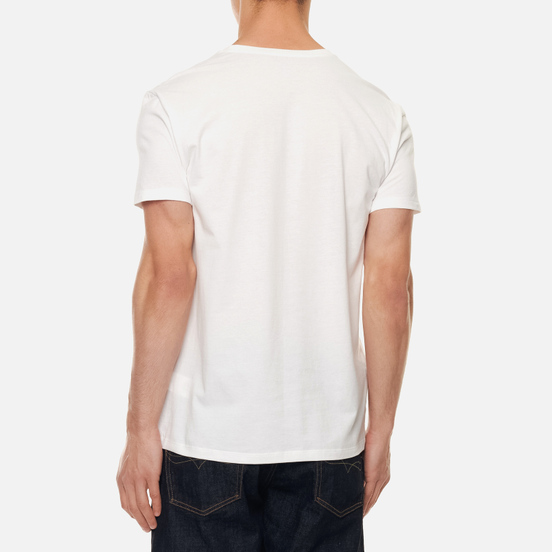 Комплект мужских футболок Polo Ralph Lauren Classic 2-Pack Crew Neck White/Cruise Navy Polo Pony