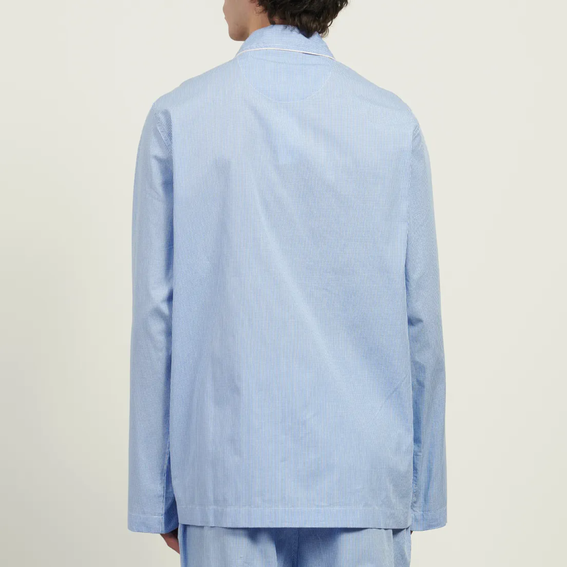 Polo Ralph Lauren Мужская пижама Gingham Poplin Long Sleep Set