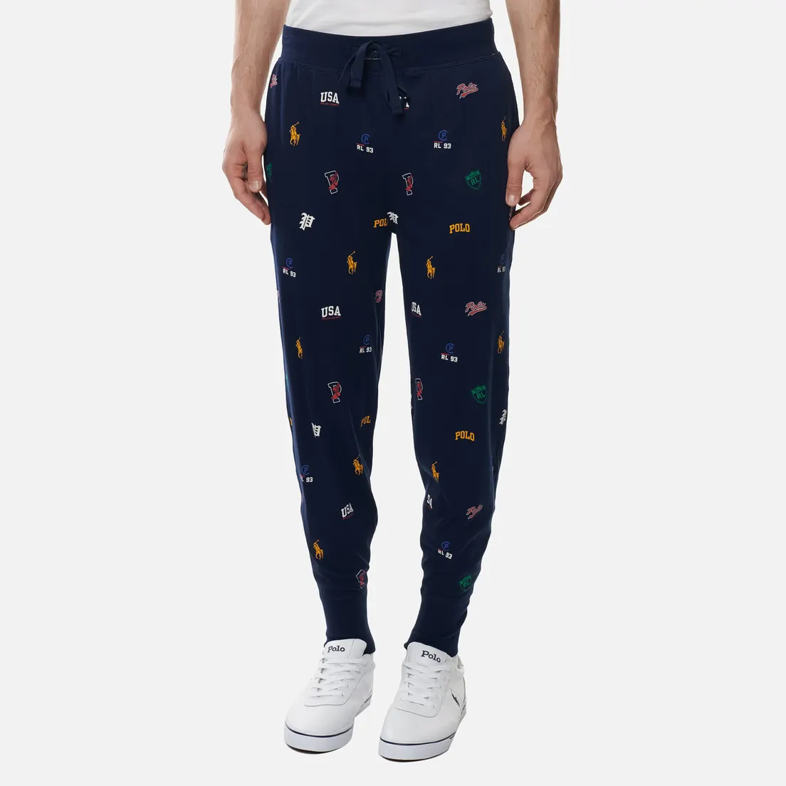 Polo Ralph Lauren Мужские брюки Printed Liquid Cotton Sleep Bottom