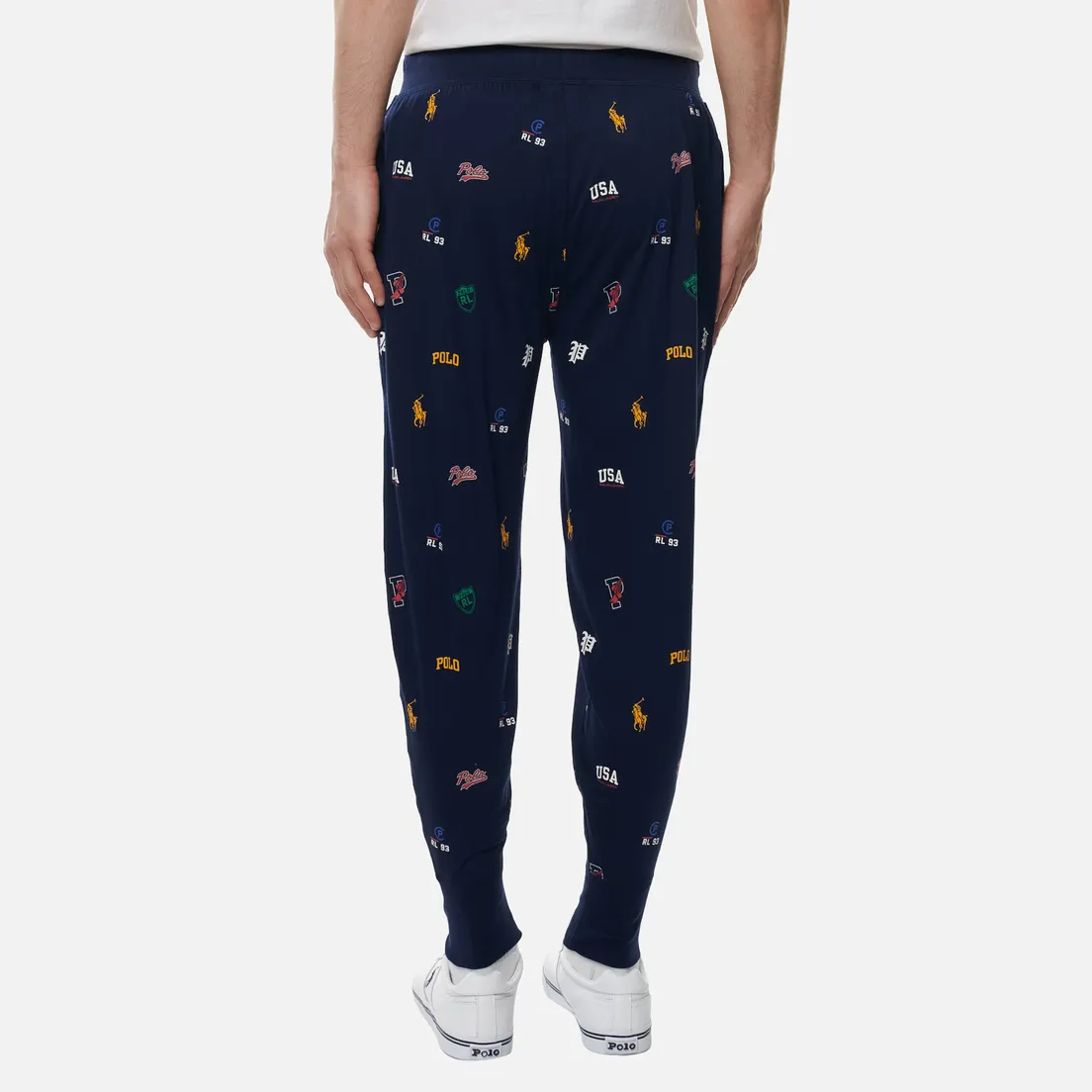 Polo Ralph Lauren Мужские брюки Printed Liquid Cotton Sleep Bottom
