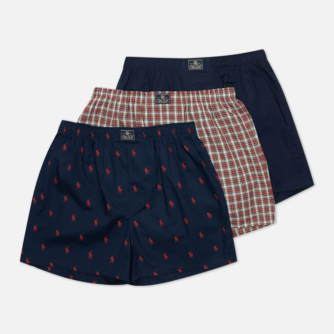 Polo Ralph Lauren Комплект мужских трусов Open Classic Boxer 3-Pack