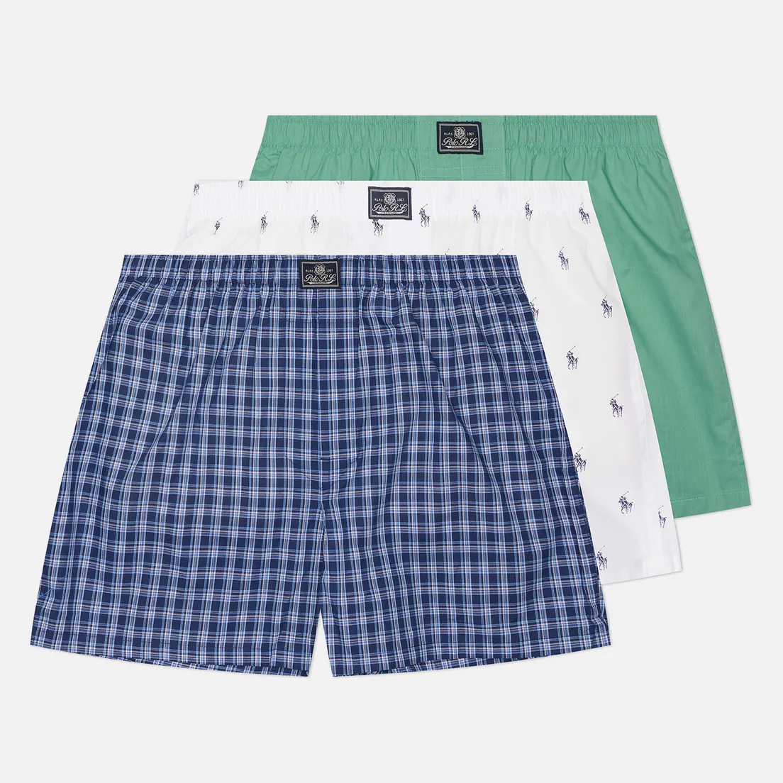 Polo Ralph Lauren Комплект мужских трусов Open Classic Boxer 3-Pack