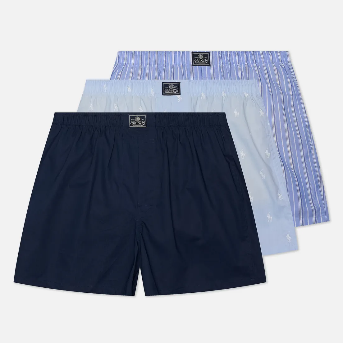 Polo Ralph Lauren Комплект мужских трусов Open Classic Boxer 3-Pack