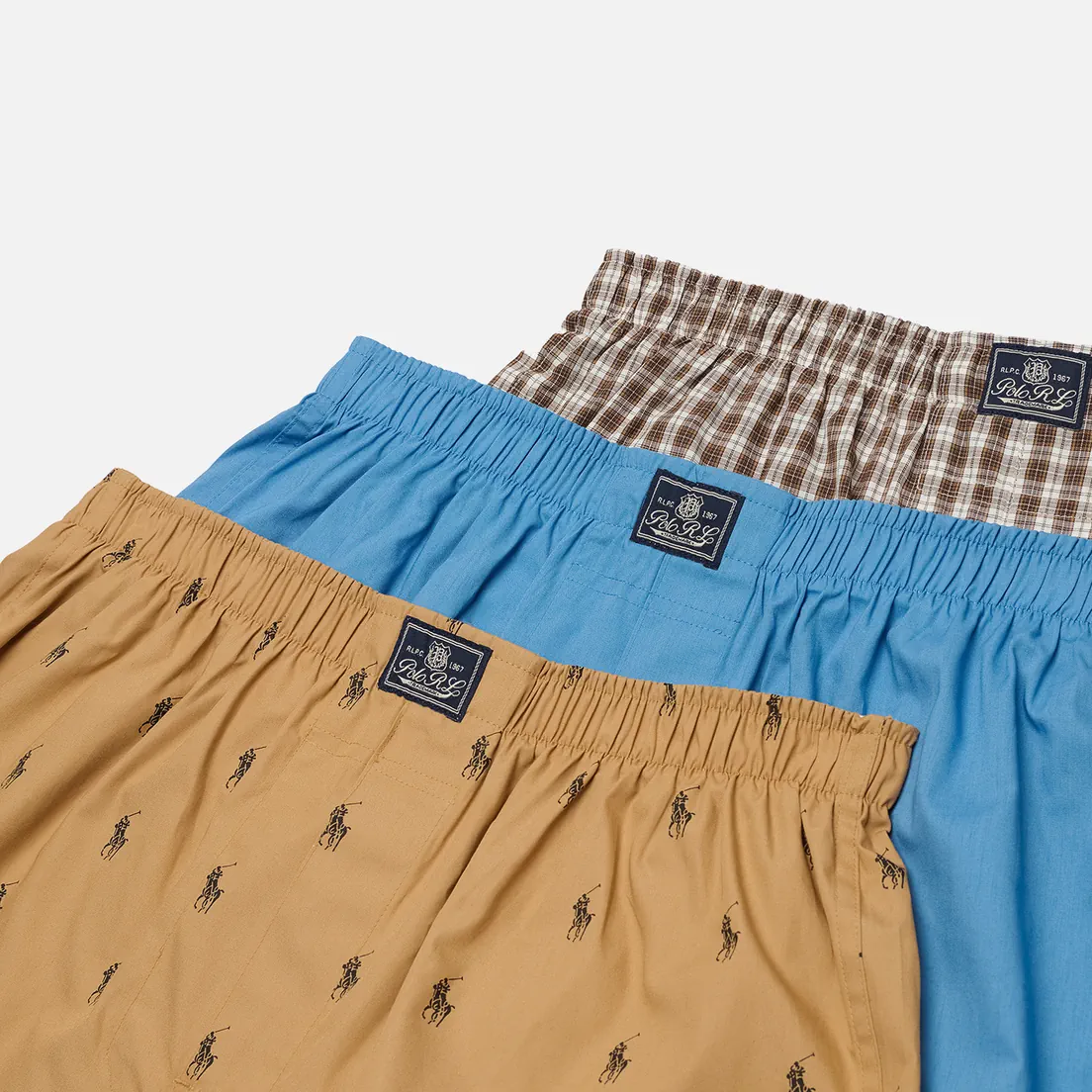 Polo Ralph Lauren Комплект мужских трусов Open Classic Boxer 3-Pack