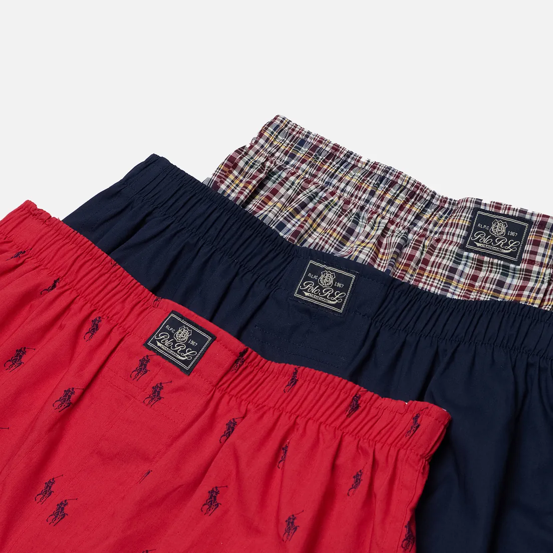 Polo Ralph Lauren Комплект мужских трусов Open Classic Boxer 3-Pack