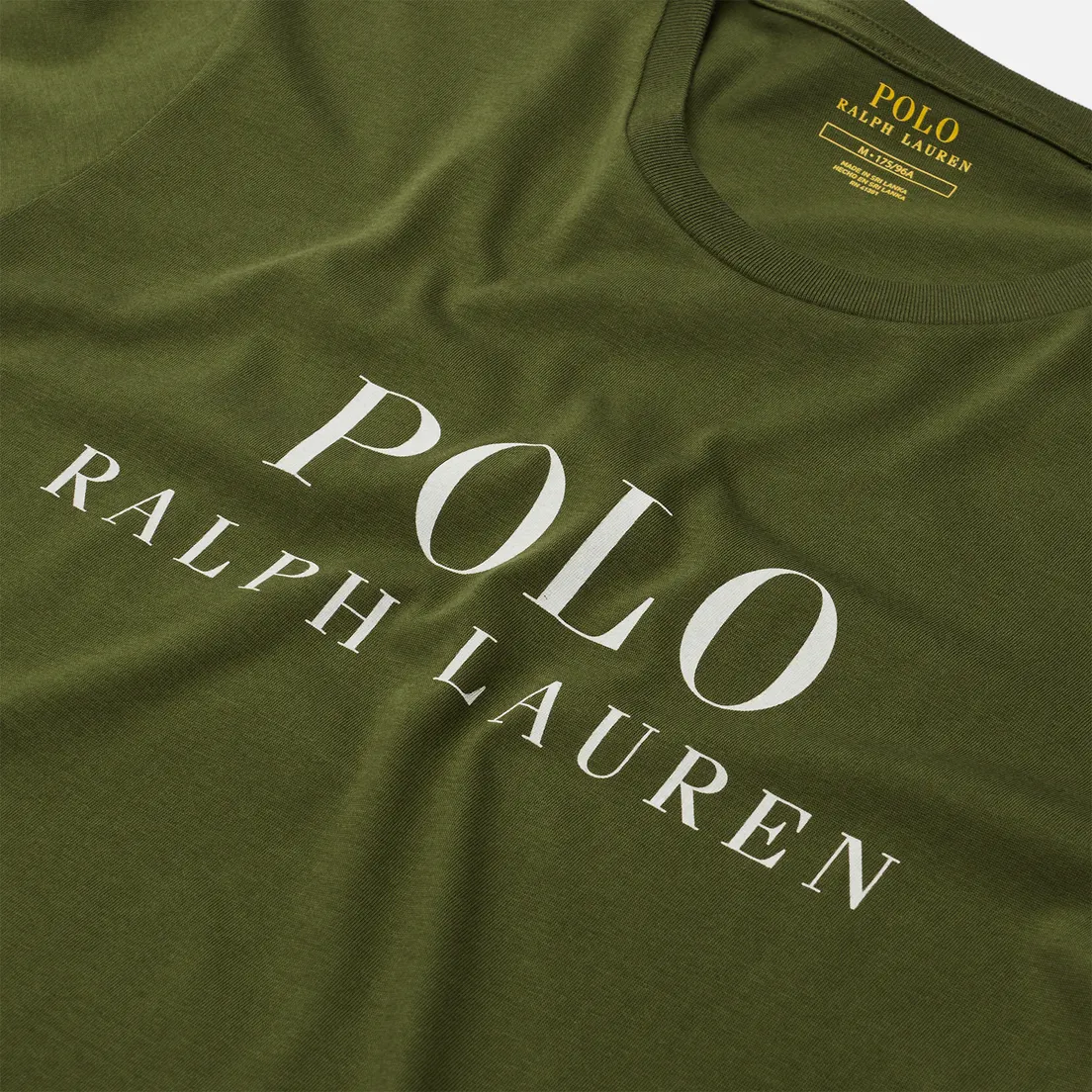 Polo Ralph Lauren Мужская футболка Crew Neck Chest Branded Sleep Top