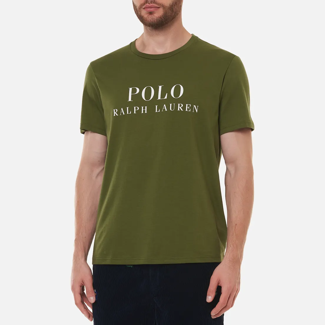 Polo Ralph Lauren Мужская футболка Crew Neck Chest Branded Sleep Top