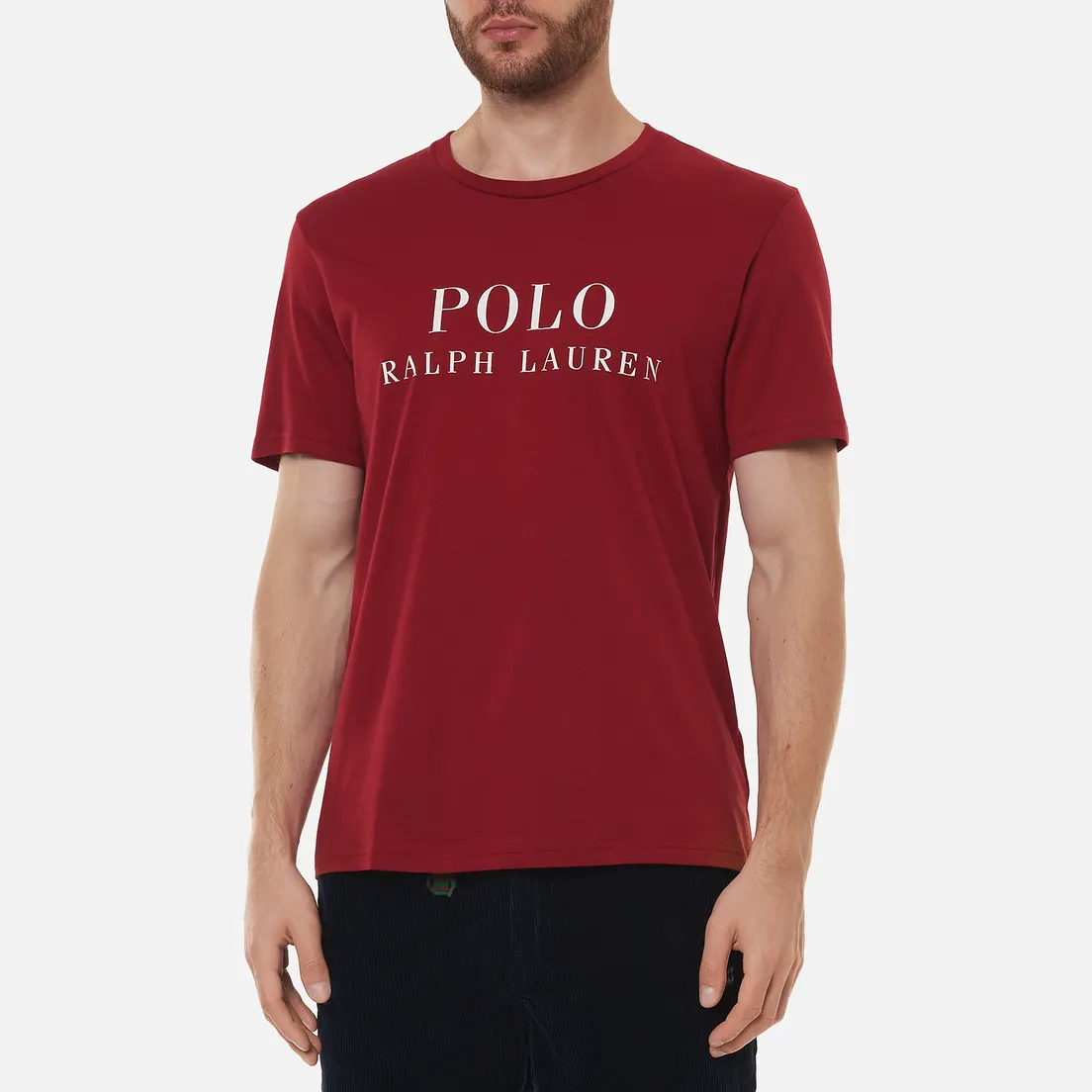 Polo Ralph Lauren Мужская футболка Crew Neck Chest Branded Sleep Top