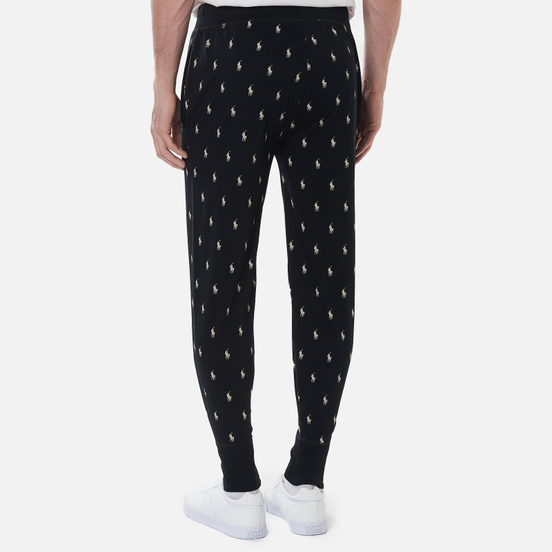 Мужские брюки Polo Ralph Lauren Jogger Sleep Bottom All Over Polo Pony Black