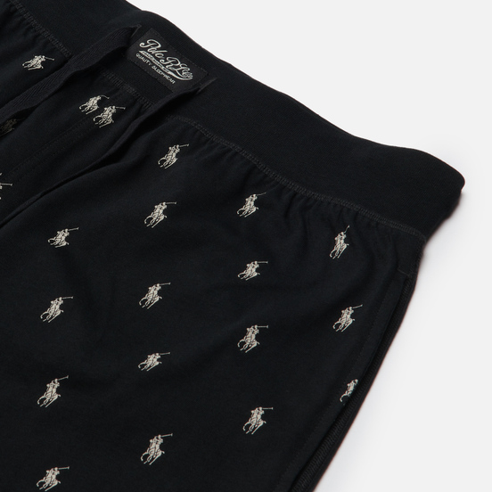 Мужские шорты Polo Ralph Lauren Slim Bottom All Over Polo Pony Black