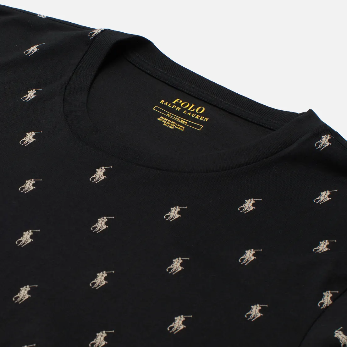 Polo Ralph Lauren Мужская футболка Crew Neck All Over Print Sleep Top