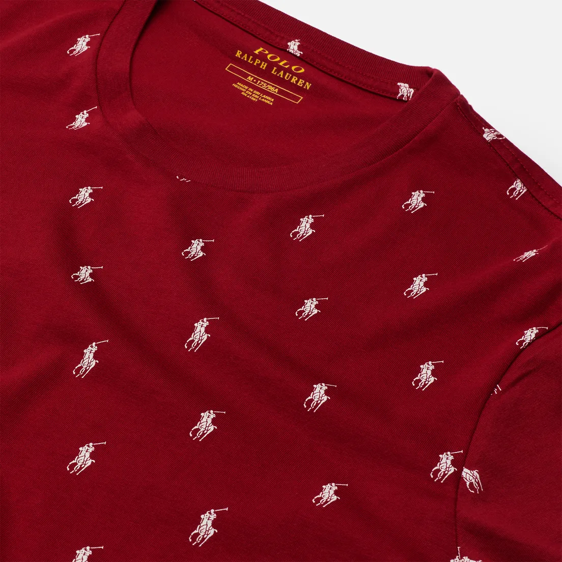 Polo Ralph Lauren Мужская футболка Crew Neck All Over Print Sleep Top