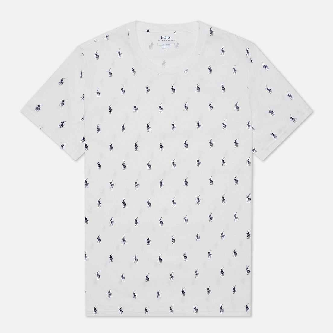 Polo Ralph Lauren Мужская футболка Crew Neck All Over Print Sleep Top