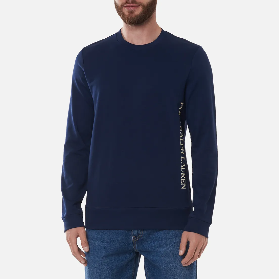 Polo Ralph Lauren Мужской лонгслив Printed Branding Crew Neck