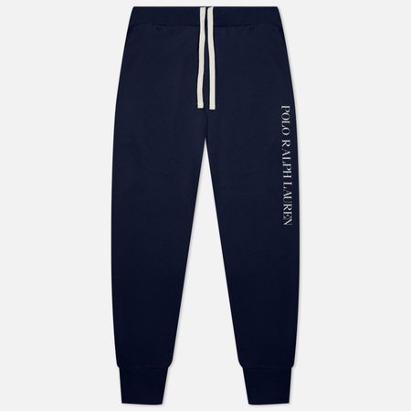 Мужские брюки Polo Ralph Lauren Printed Branding Jogger Sleep Bottom, цвет синий, размер L