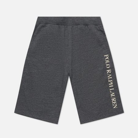 Мужские шорты Polo Ralph Lauren Printed Branding, цвет серый, размер L