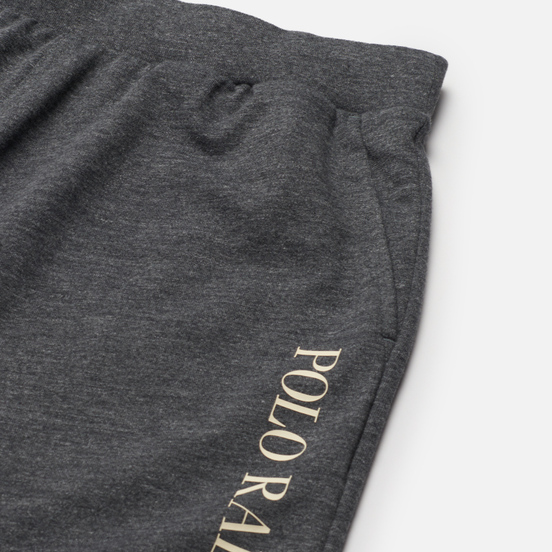 Мужские шорты Polo Ralph Lauren Printed Branding Charcoal Heather