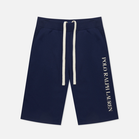 Мужские шорты Polo Ralph Lauren Printed Branding, цвет синий, размер M