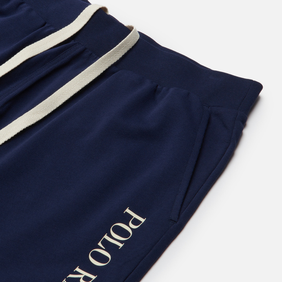 Мужские шорты Polo Ralph Lauren Printed Branding Cruise Navy