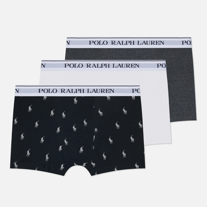 Комплект мужских трусов Polo Ralph Lauren Classic Trunk 3-Pack