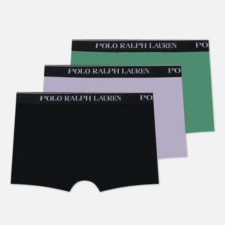 Комплект мужских трусов Polo Ralph Lauren Classic Trunk 3-Pack, цвет комбинированный, размер XXL