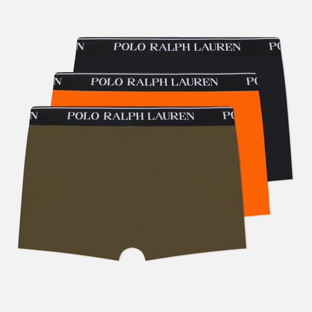 Комплект мужских трусов Polo Ralph Lauren Classic Trunk 3-Pack, цвет комбинированный, размер L