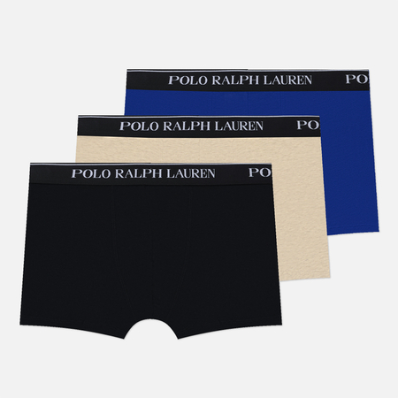 Комплект мужских трусов Polo Ralph Lauren Classic Boxer 3-Pack, цвет комбинированный, размер XXL