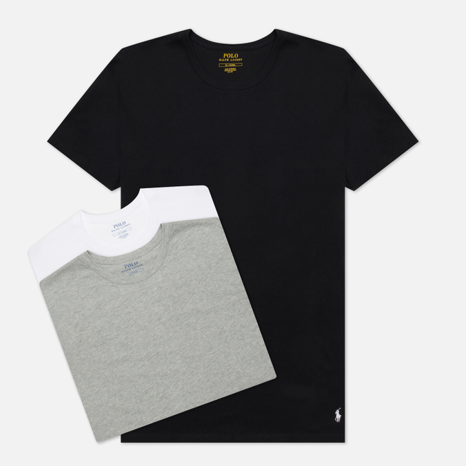 Комплект мужских футболок Polo Ralph Lauren Crew Neck 3-Pack
