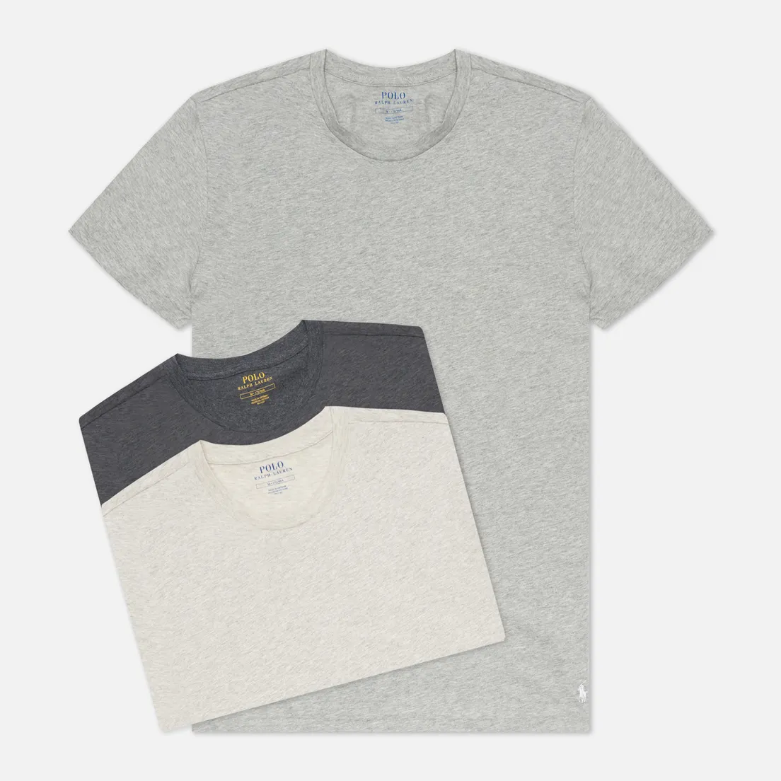 Polo Ralph Lauren Комплект мужских футболок Crew Neck 3-Pack
