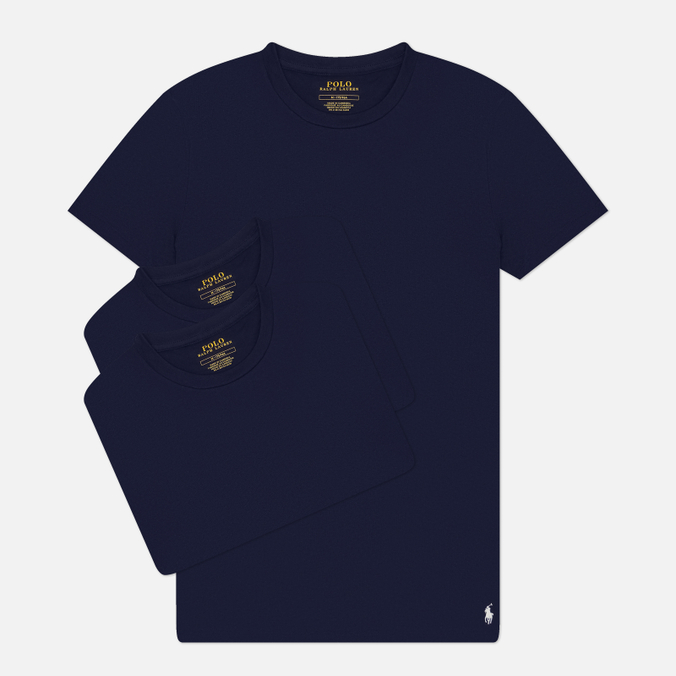 Комплект мужских футболок Polo Ralph Lauren Crew Neck 3-Pack