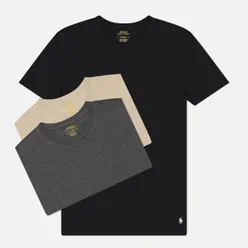 Polo Ralph Lauren Комплект мужских футболок Crew Neck 3-Pack