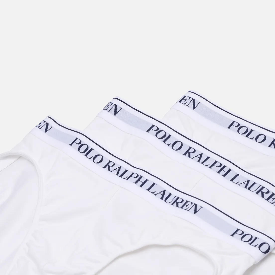 Polo Ralph Lauren Комплект мужских трусов BCI Cotton/Elastane Low Rise Brief 3-Pack