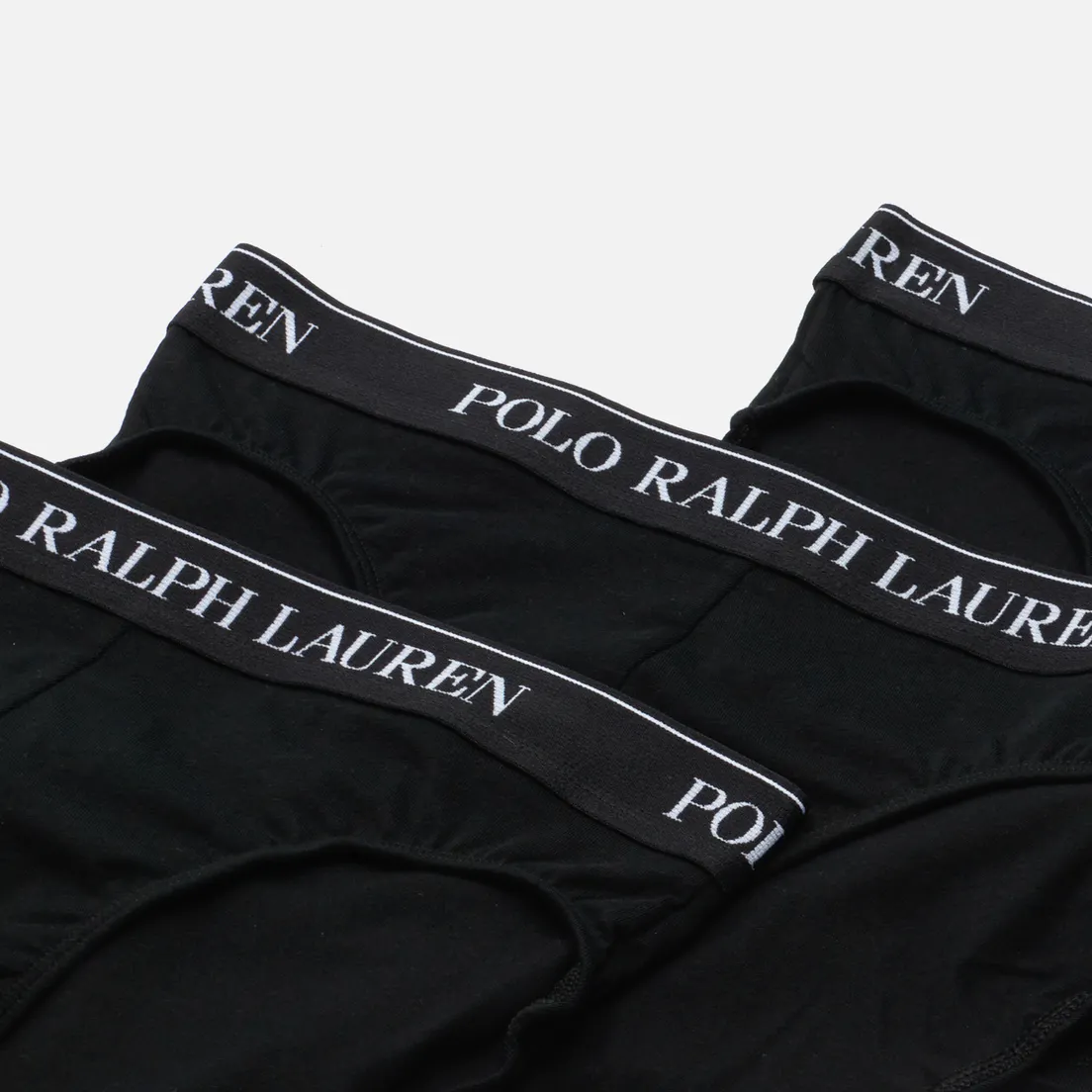 Polo Ralph Lauren Комплект мужских трусов BCI Cotton/Elastane Low Rise Brief 3-Pack