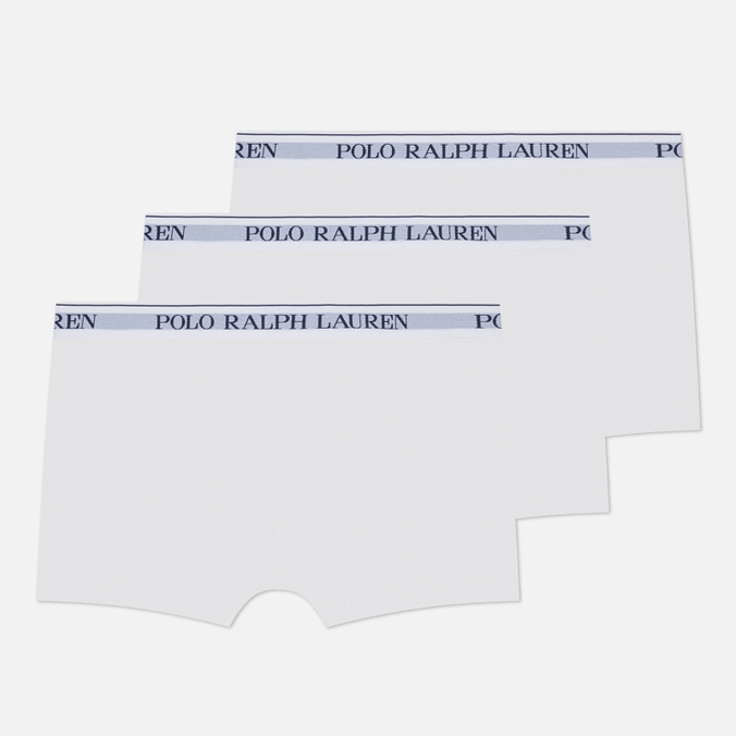 Комплект мужских трусов Polo Ralph Lauren BCI Cotton/Elastane Classic Trunk 3-Pack