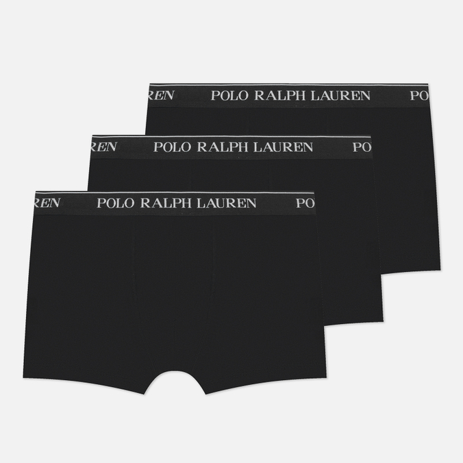 Комплект мужских трусов Polo Ralph Lauren BCI Cotton/Elastane Classic Trunk 3-Pack