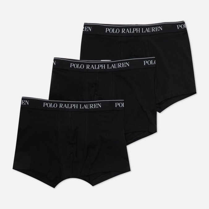 Комплект мужских трусов Polo Ralph Lauren черного цвета