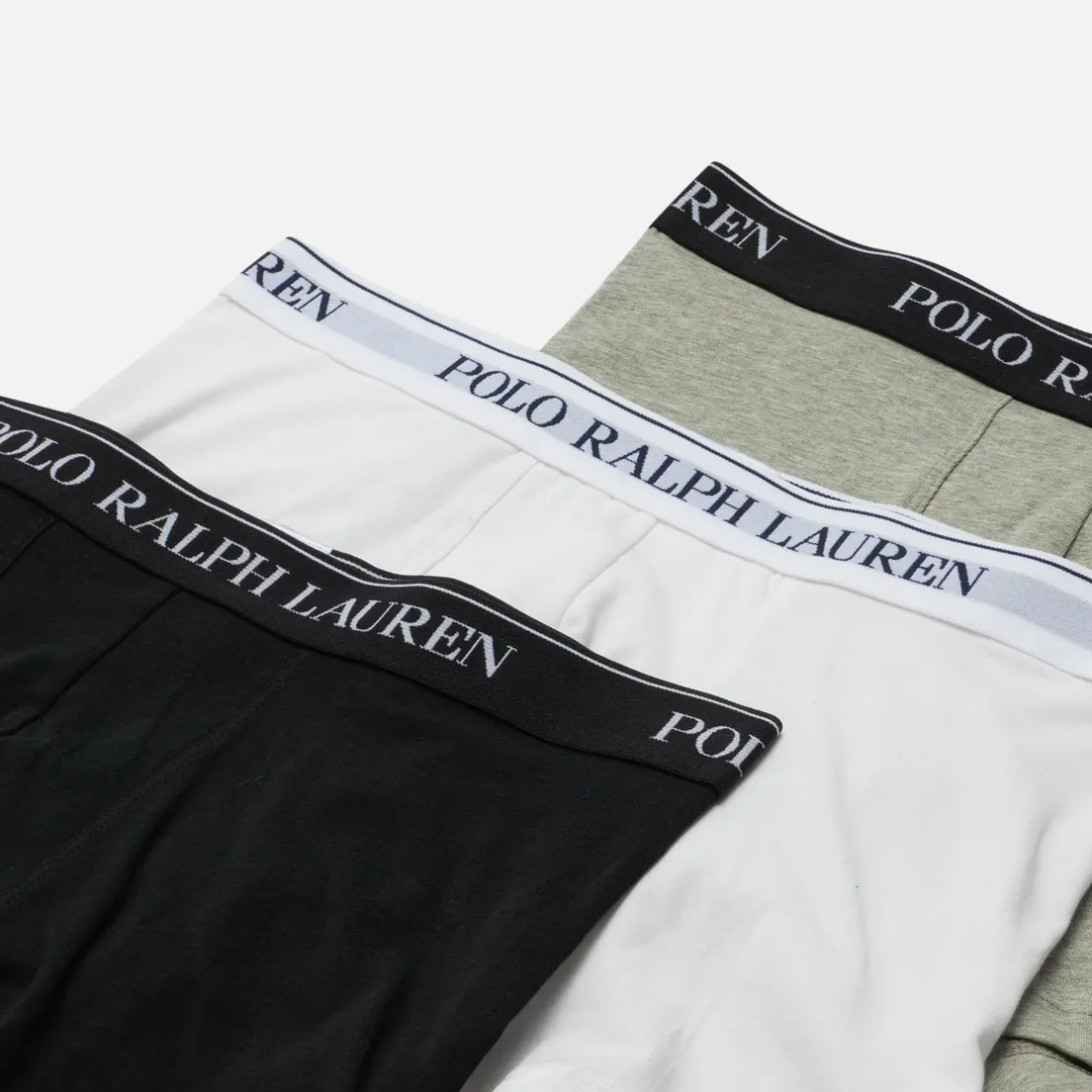 Polo Ralph Lauren Комплект мужских трусов BCI Cotton/Elastane Classic Trunk 3-Pack