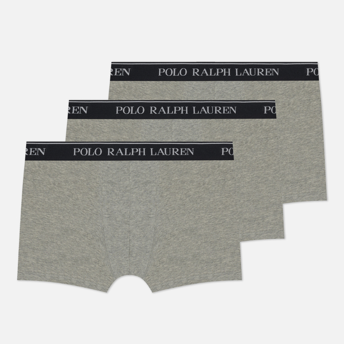 Комплект мужских трусов Polo Ralph Lauren BCI Cotton/Elastane Classic Trunk 3-Pack