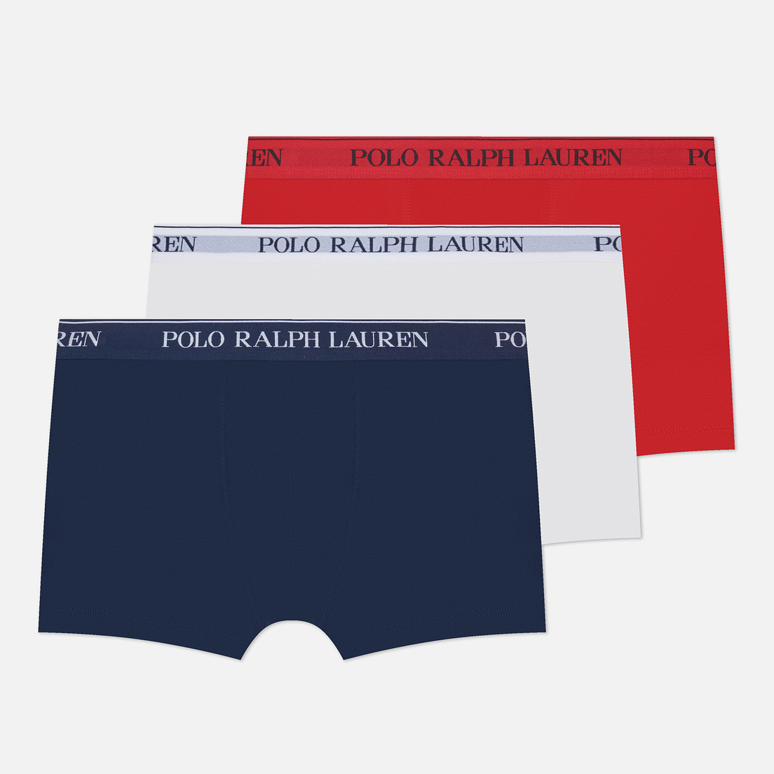 Polo Ralph Lauren Комплект мужских трусов BCI Cotton/Elastane Classic Trunk 3-Pack