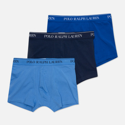 Polo Ralph Lauren Комплект мужских трусов BCI Cotton/Elastane Classic Trunk 3-Pack