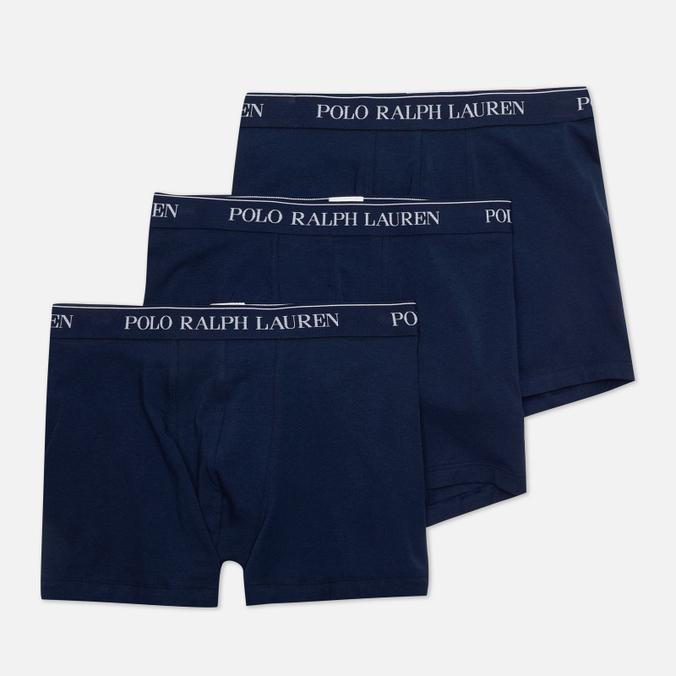 Комплект мужских трусов Polo Ralph Lauren синего цвета
