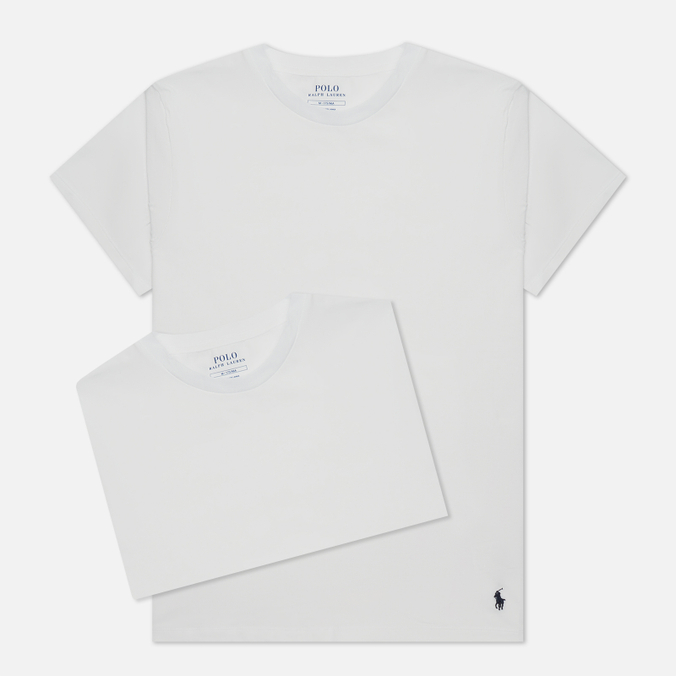Комплект мужских футболок Polo Ralph Lauren BCI Cotton/Elastane Classic Crew Neck 2-Pack