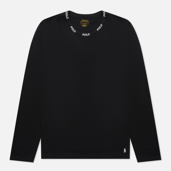 Мужской лонгслив Polo Ralph Lauren Polo Taping Crew Neck Polo Black
