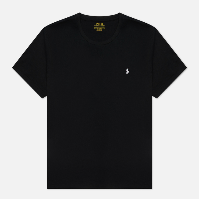 Мужская футболка Polo Ralph Lauren, цвет чёрный, размер L