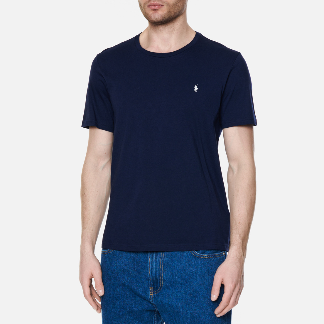 Polo Ralph Lauren Мужская футболка BCI Liquid Cotton Sleep Top Crew Neck