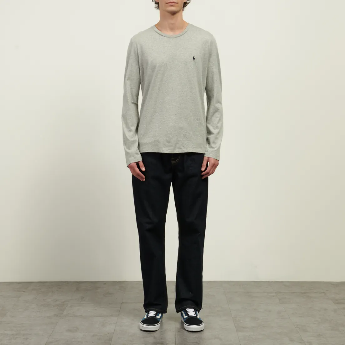 Polo Ralph Lauren Мужской лонгслив BCI Liquid Cotton Sleep Top Crew Neck