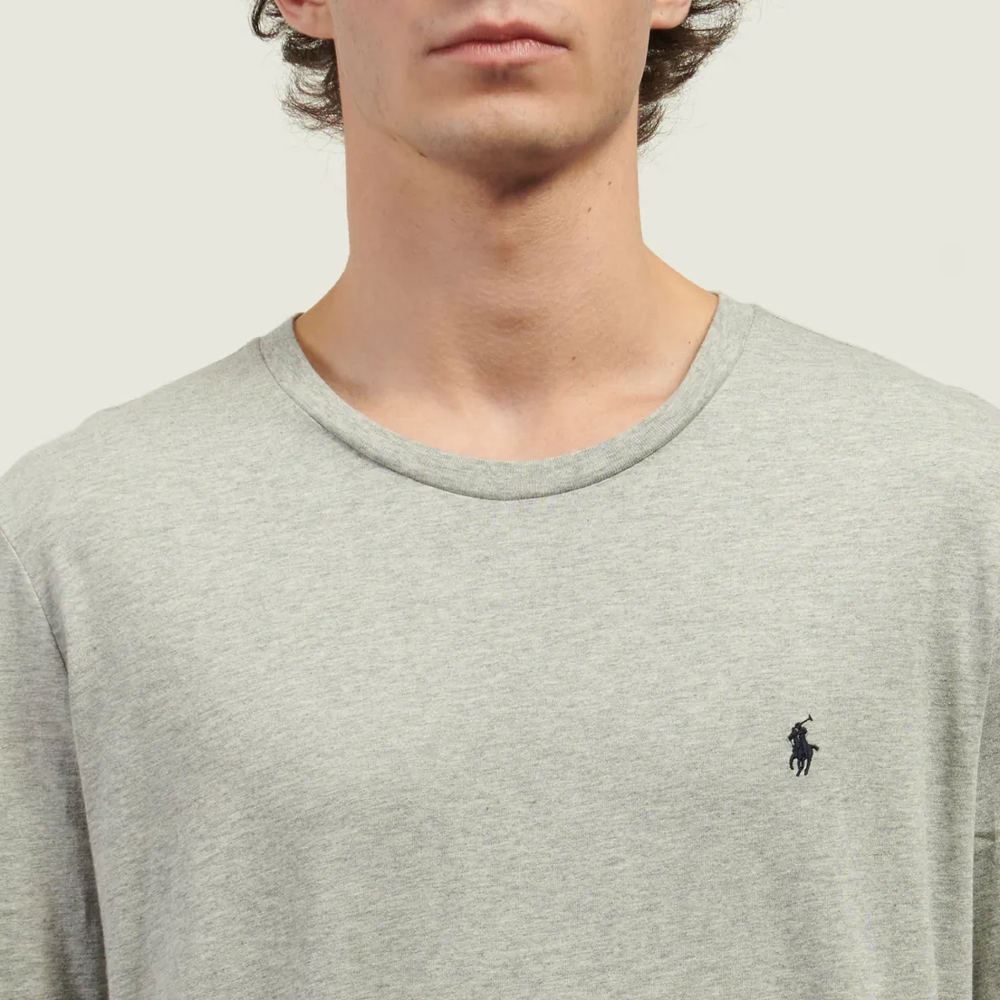 Polo Ralph Lauren Мужской лонгслив BCI Liquid Cotton Sleep Top Crew Neck