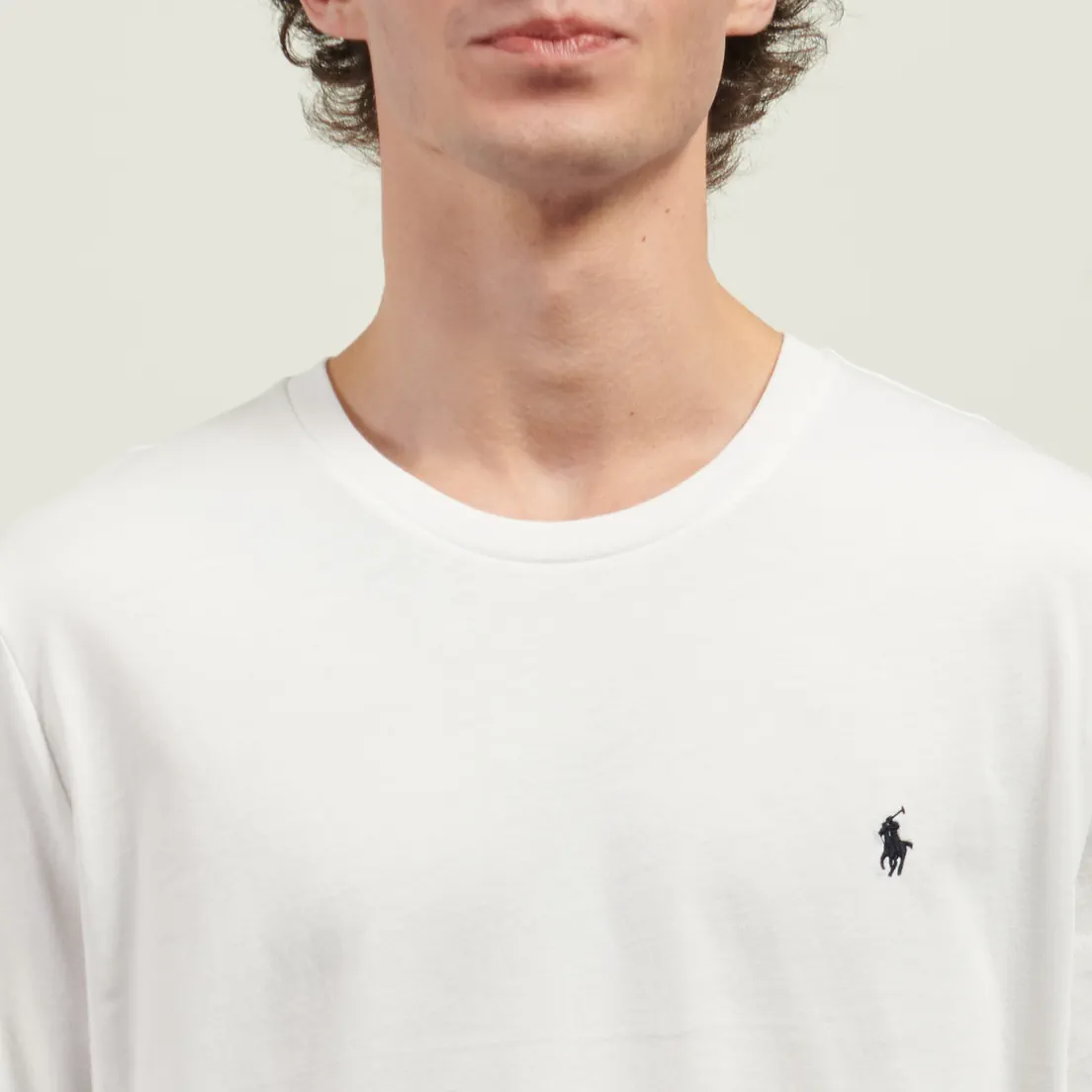 Polo Ralph Lauren Мужской лонгслив BCI Liquid Cotton Sleep Top Crew Neck