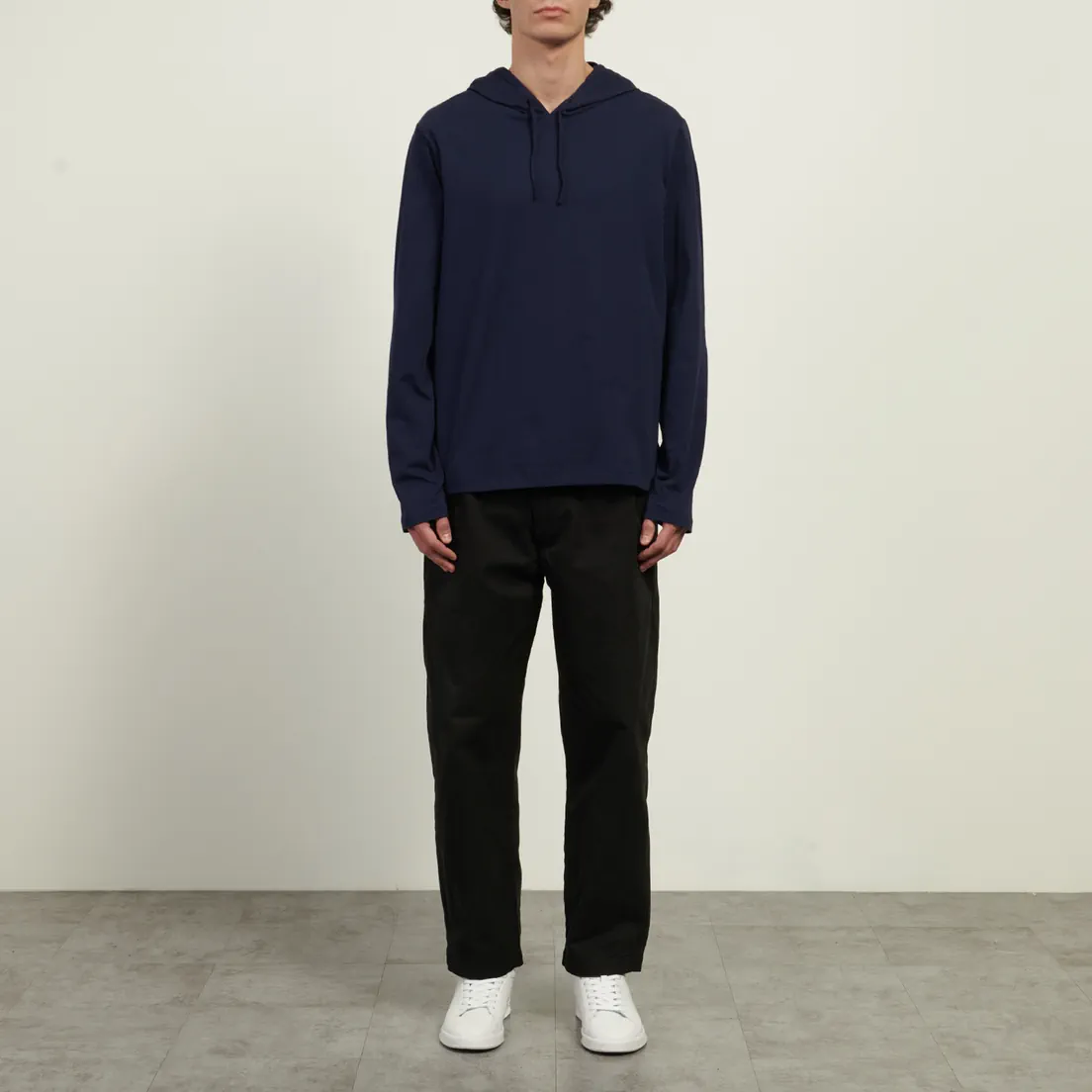 Polo Ralph Lauren Мужской лонгслив BCI Liquid Cotton Sleep Top Hoodie