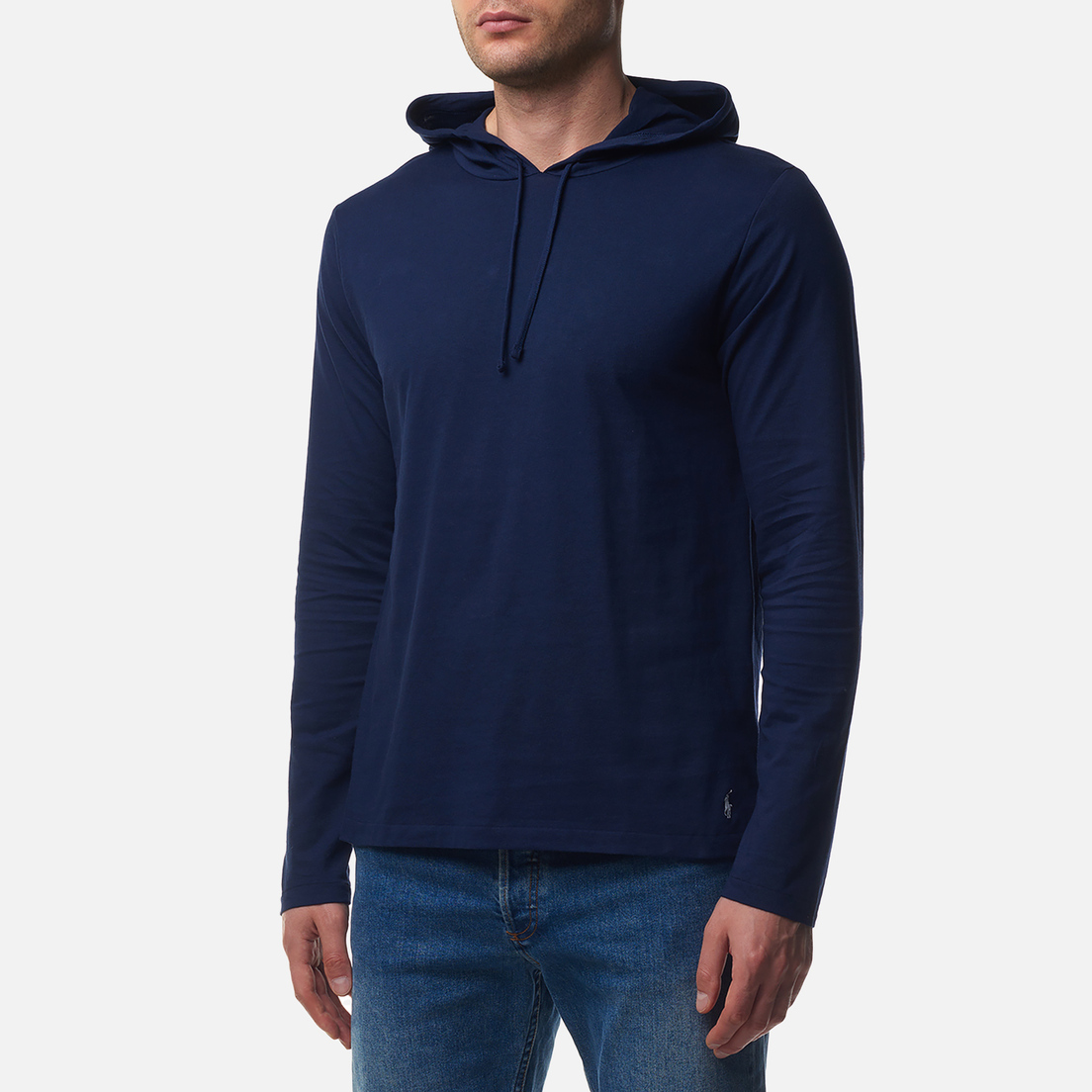 Polo Ralph Lauren Мужской лонгслив BCI Liquid Cotton Sleep Top Hoodie